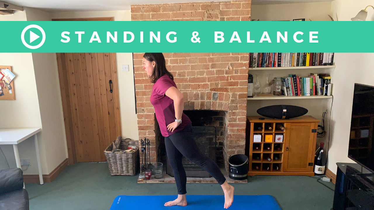 Week 11 - Standing Balance - Pilates classes in Luton